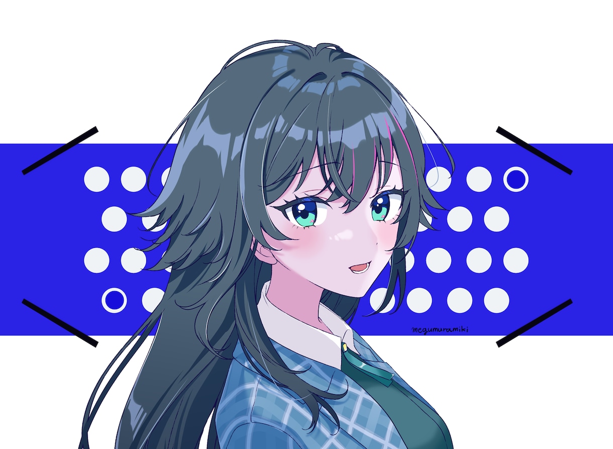 かわいい女の子の一枚絵イラスト制作します 生き生きとした表情と丁寧な塗りで魅力を引き出します イメージ2