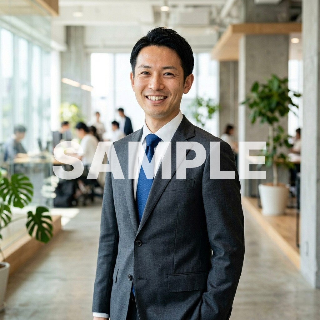 SNS用！あなたの実写風ビジネスアイコン作ります AIを活用して誠実で爽やかな理想のあなたを表現します！ イメージ9