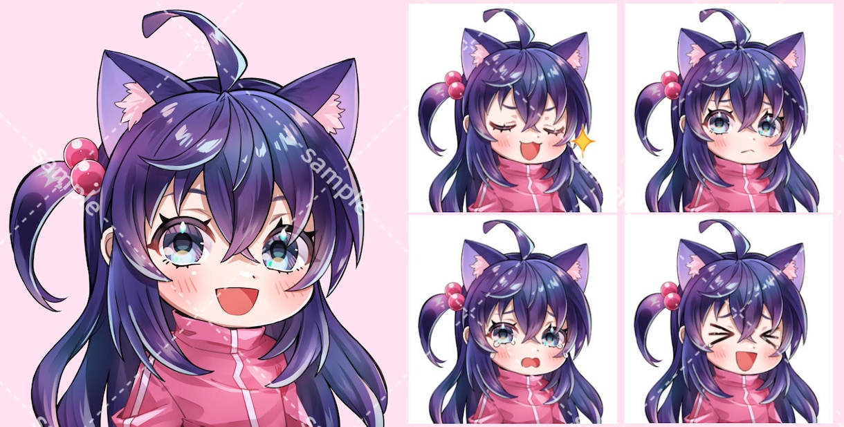 ミニキャラ(SDキャラ)描きます ちまっとした可愛いデフォルメキャラが目を引きます！ イメージ4