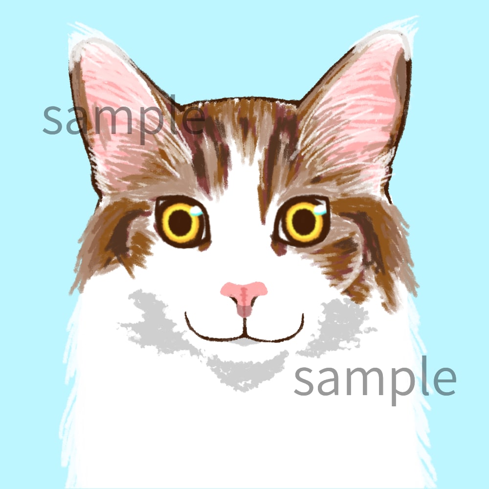 リアルでかわいいペットのイラスト描きます 「うちの子を描いてほしい」お任せください！ イメージ1