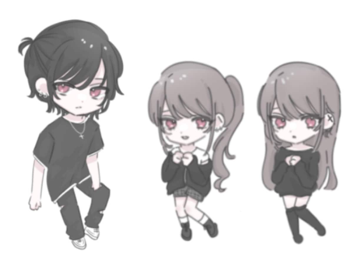 夢絵／アイコンなどのイラストを描きます 別サイトでの実績11件 あなた用のイラストを描きます イメージ2