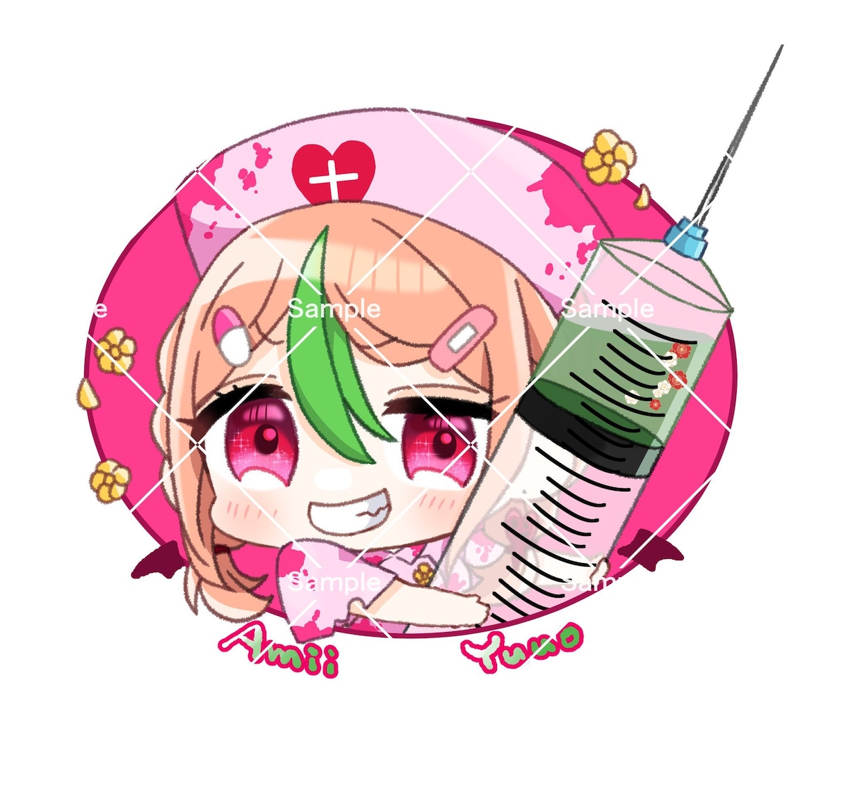 ぷにぷにしたい！かわいいSDキャラ描きます 動画内使用、ヘッダー等に！ワンポイントにおつかいください♪ イメージ6