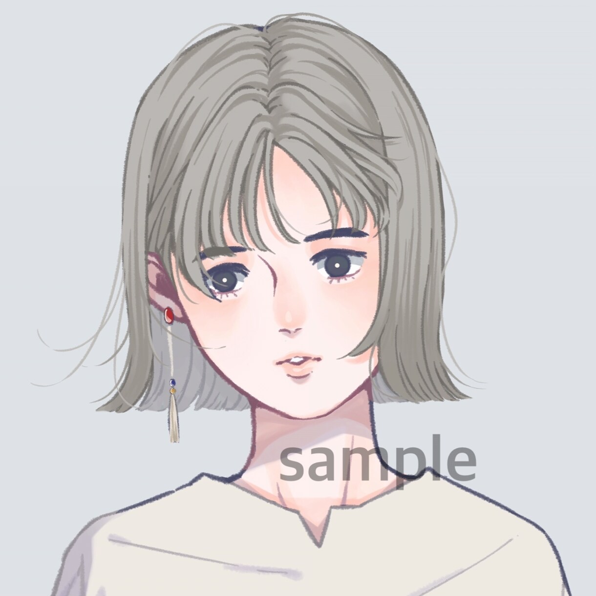SNSなどで使えるアイコンを描きます Twitterやインスタなどのアイコンに イメージ5