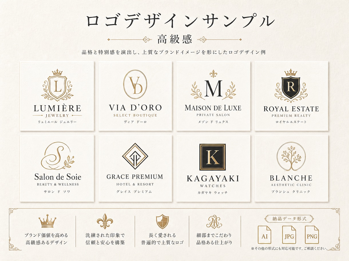 想いが伝わる、印象に残るロゴを制作します 個人事業・店舗・飲食店・サロン・キッチンカーにおすすめ イメージ1