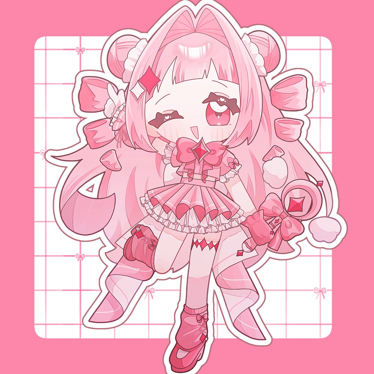 最短1日！かわいいSDイラスト描きます Vtuberさんから人気！アイコン/グッズ/配信向け イメージ10