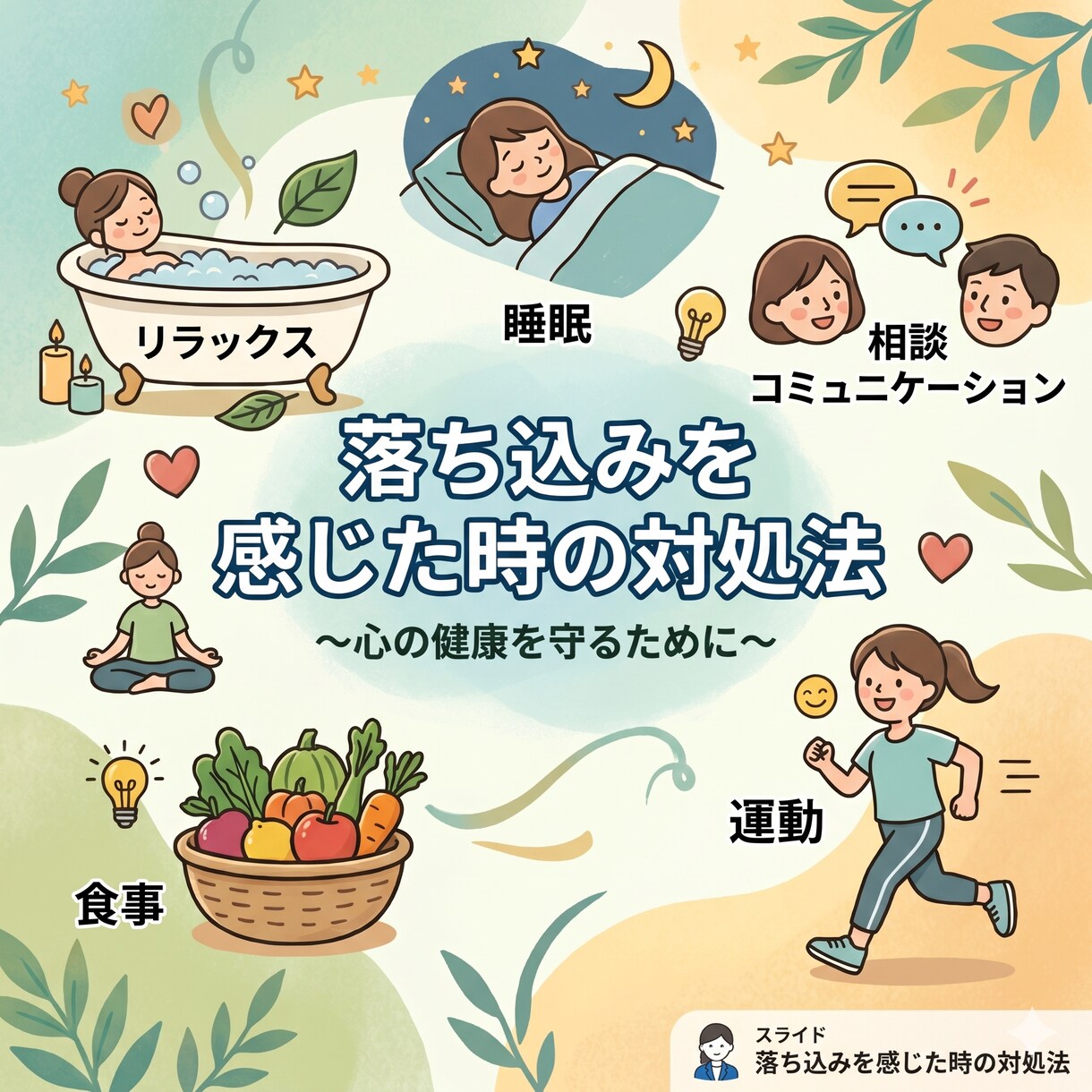 落ち込む感情に対処するスキルをお伝えします 国家資格✖️経験10年以上のプロが伝授する実践的な対処スキル イメージ1