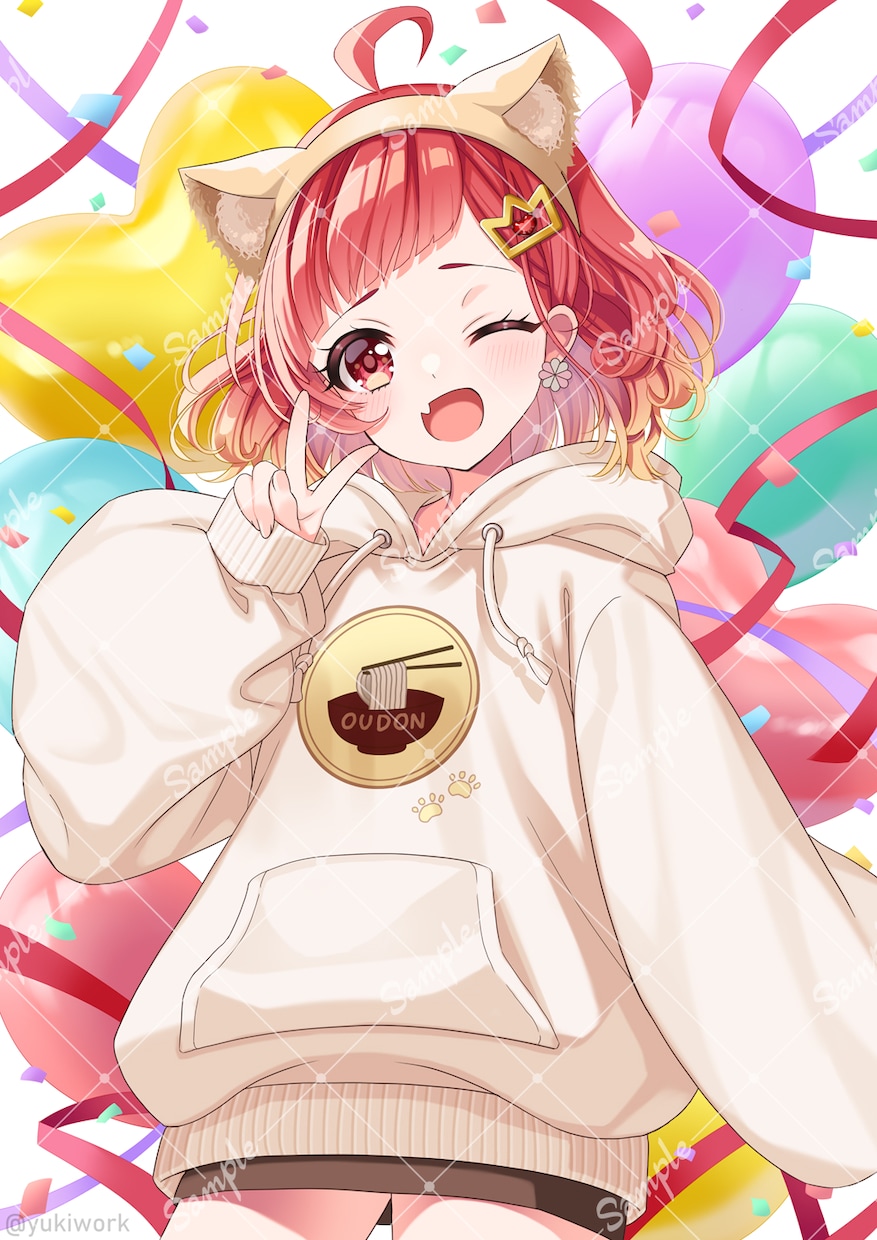 アイコン、立ち絵、一枚絵などイラスト作成いたします キラキラ可愛いイラストが得意です イメージ2