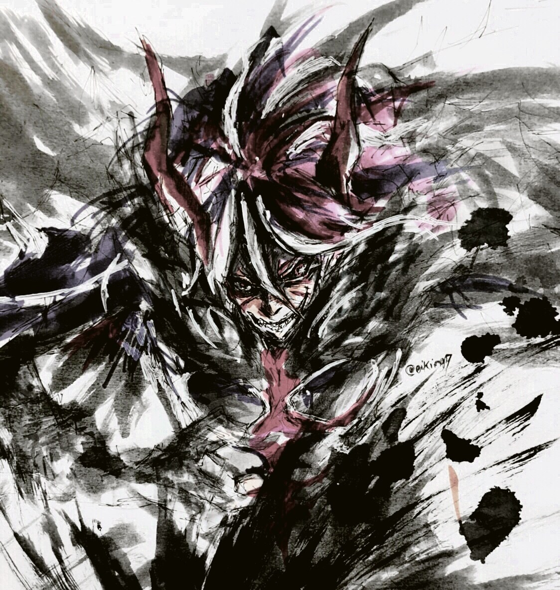 COOLな一枚、描きます アナログならではの質感、迫力だします。時代に流されません！ イメージ4