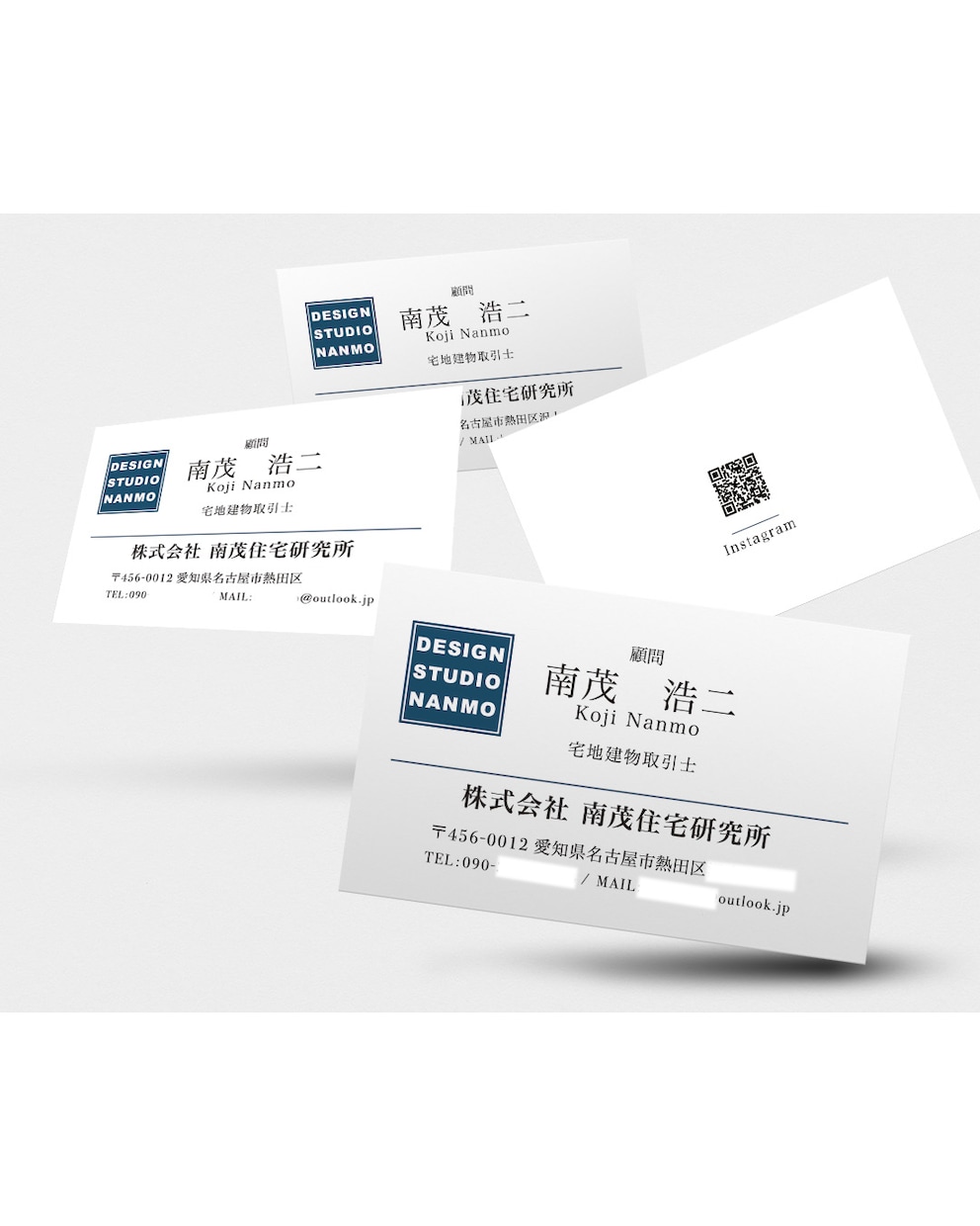 シンプルなのに素敵！な名刺をデザインします あなたの想いを名刺に載せてお届けします イメージ3