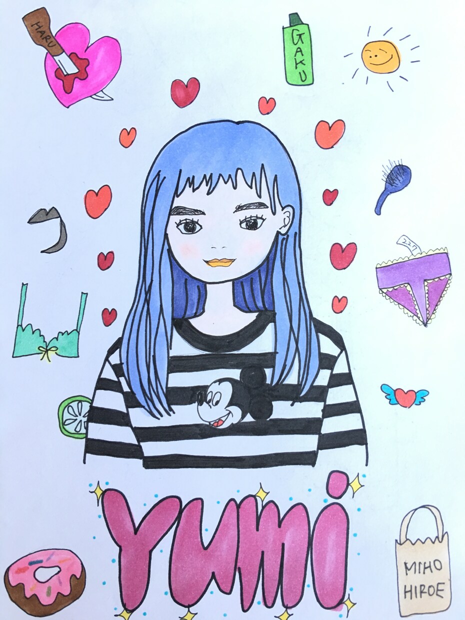 想像の5倍可愛いイラストを描きます 初心者なので、色々なたくさんのことに挑戦してみたいです！ イメージ1