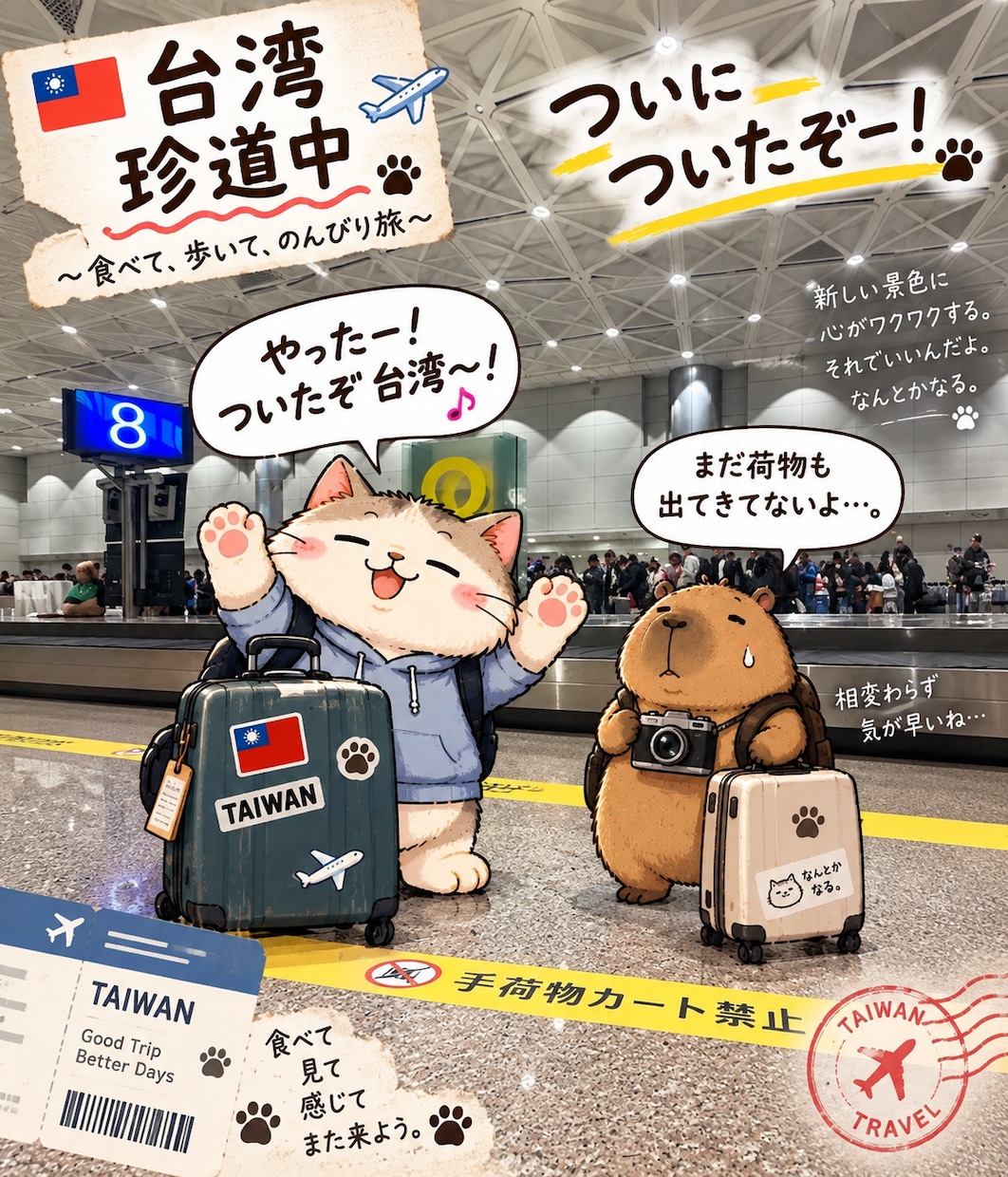 思い出の写真をAIで楽しく仕上げます 旅行や日常の写真を、楽しい1枚に変えます イメージ1