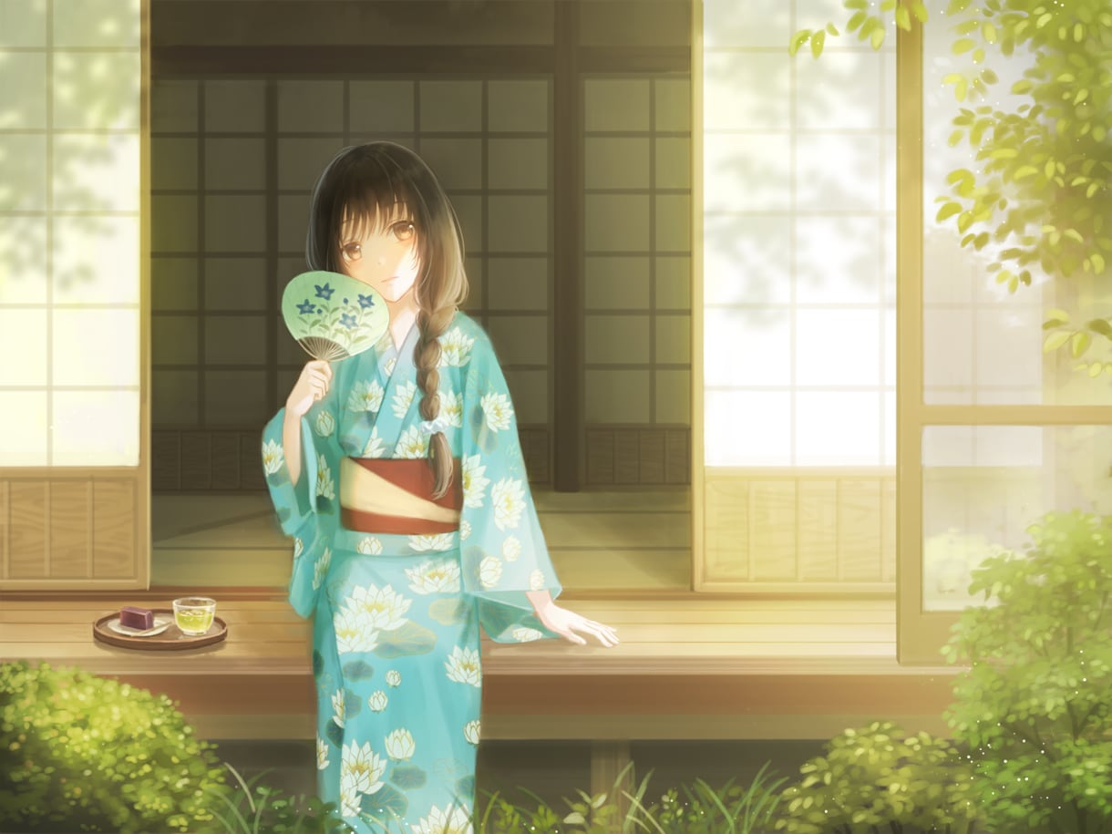 表紙、挿絵、一枚絵等のイラストをお描きします 手描きの質感を残した温かみのあるイラストを制作します イメージ6