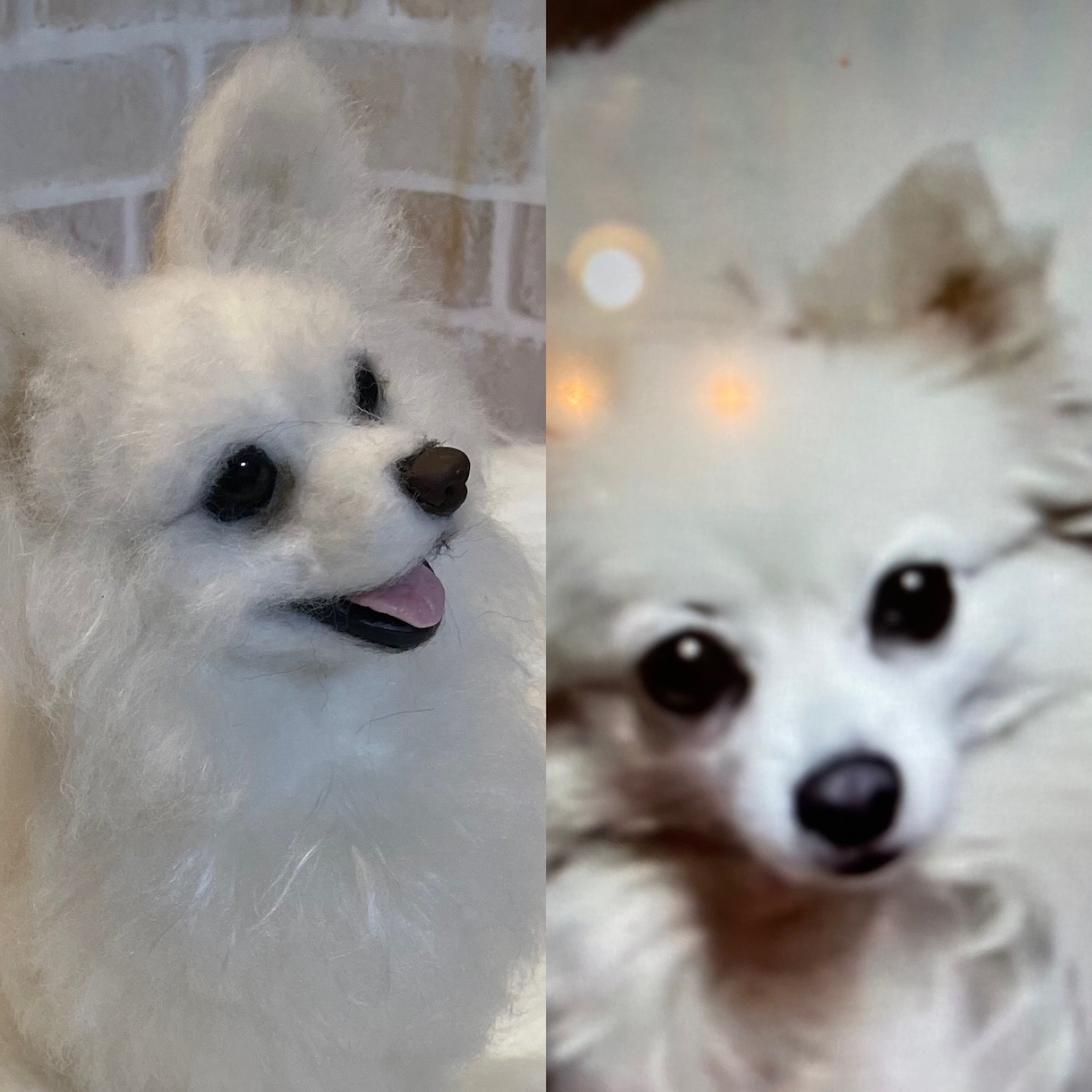 うちの子ワンちゃんお作りします 羊毛フェルトオーダーで愛犬をずっとそばに イメージ8