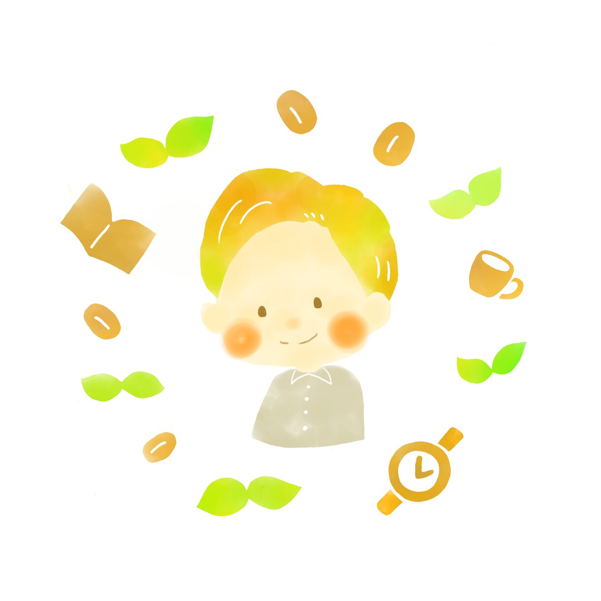 ほんわか似顔絵・アイコン描きます あなたの笑顔、大切な人の笑顔をほんわか似顔絵に残しませんか？ イメージ1