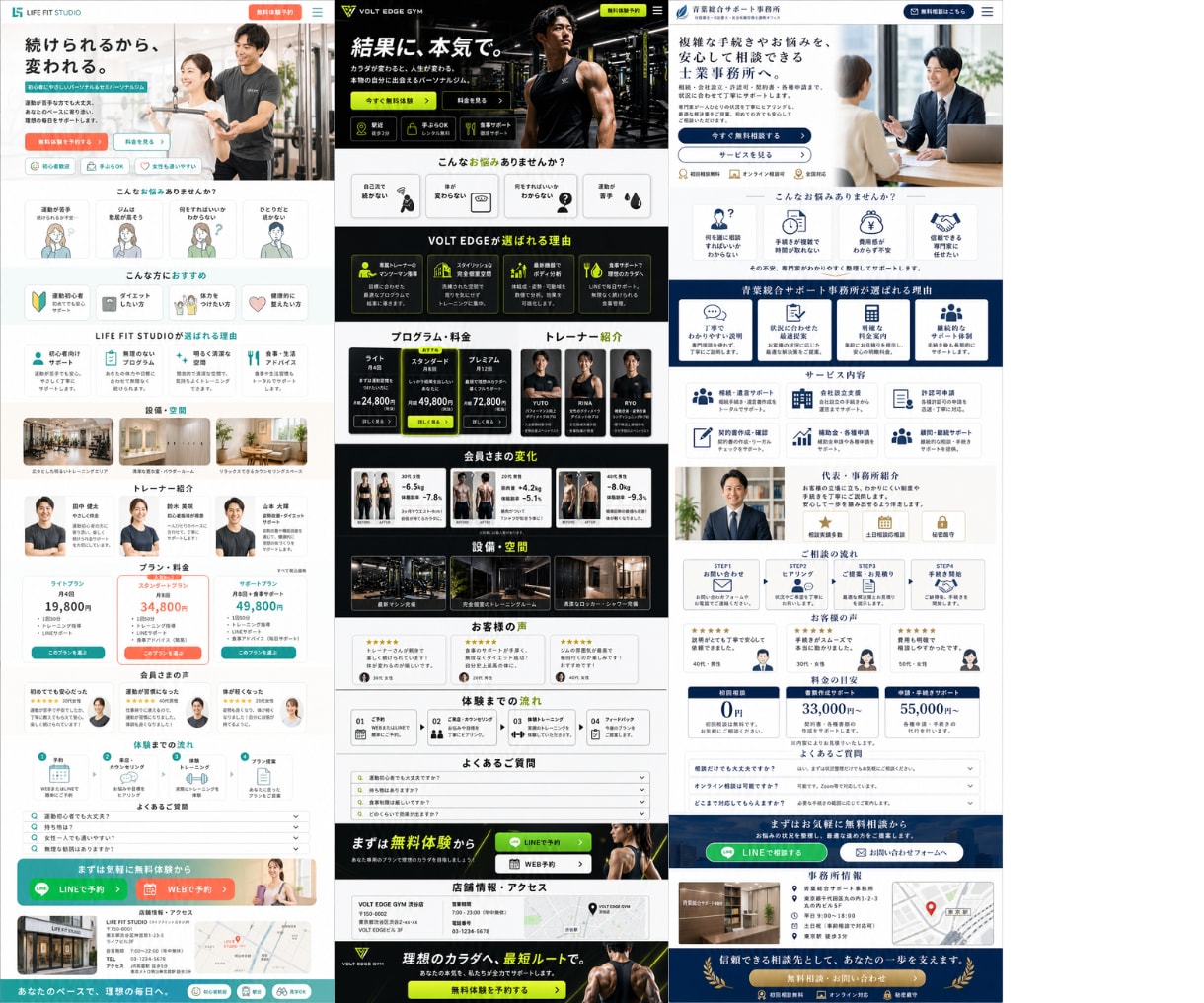 現場で効果が出た売れるLPを作ります 自社の広告を回してきた現場経験を元に売れるLPを作ります イメージ4