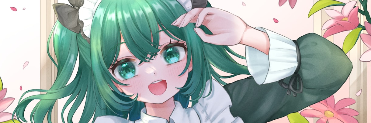 立ち絵、アイコン、1枚絵などイラストお描きします アイコン、ヘッダーなど女の子のイラスト描きます！ イメージ4