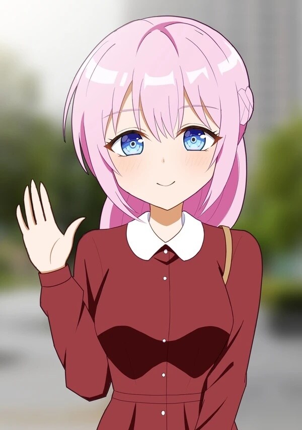 二次元好きさん必見！アニメ塗りの女キャラを描きます SNSのアイコンに使えるようなイラストを描きます！ イメージ10
