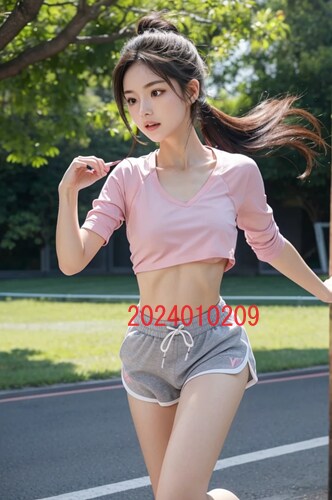 AIで作成したジョギングする女子高生の写真販売ます 実写では撮影が難しい、ジョギングする女子高生のAI写真販売 イメージ9