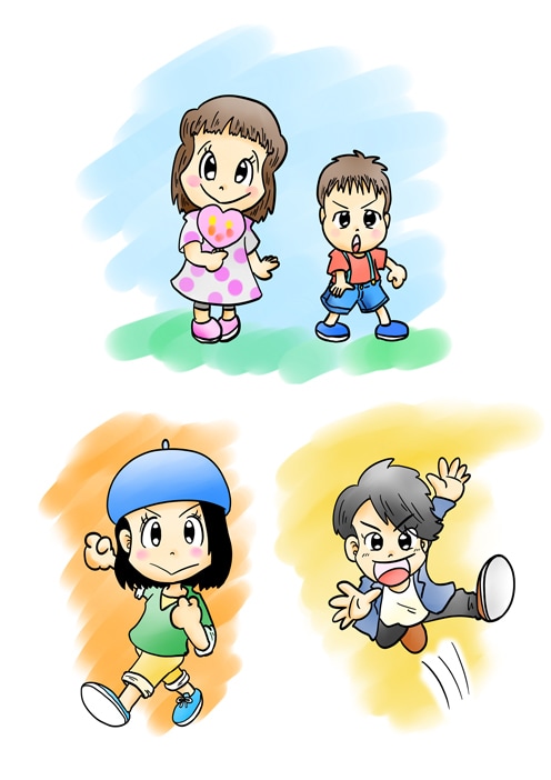 レトロ漫画風にがおえ描きます SNSなどのアイコンにレトロな漫画風の似顔絵はいかがですか? イメージ8