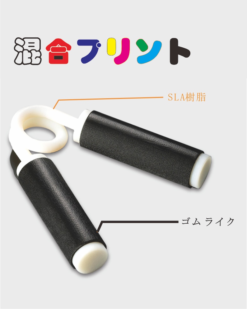 サ7+)シリコンゴムで精密にモデルをプリントします ゴムライク及びシリコンライクを使用。 イメージ3