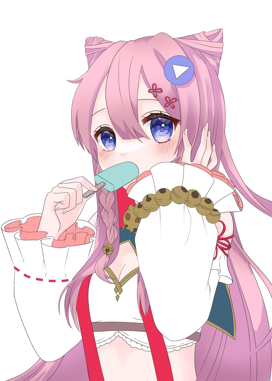 アイコンやサムネのイラスト制作お受けします 立ち絵や一枚絵なども！かわいい女の子が得意です♪ イメージ4