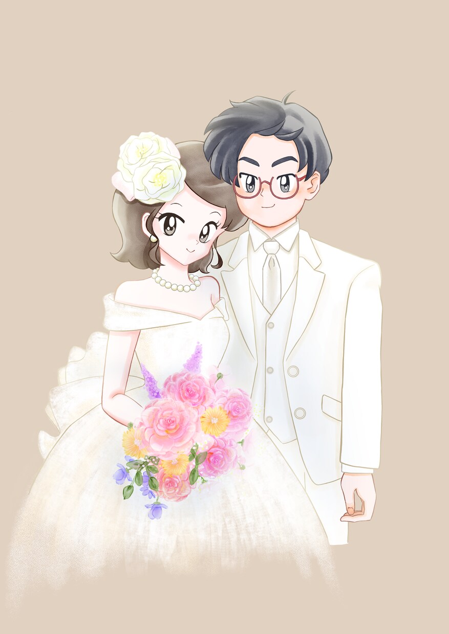 ウェルカムボード用イラスト(文字込み)を作成します イラスト3カット文字込みA2サイズの価格です。 イメージ2