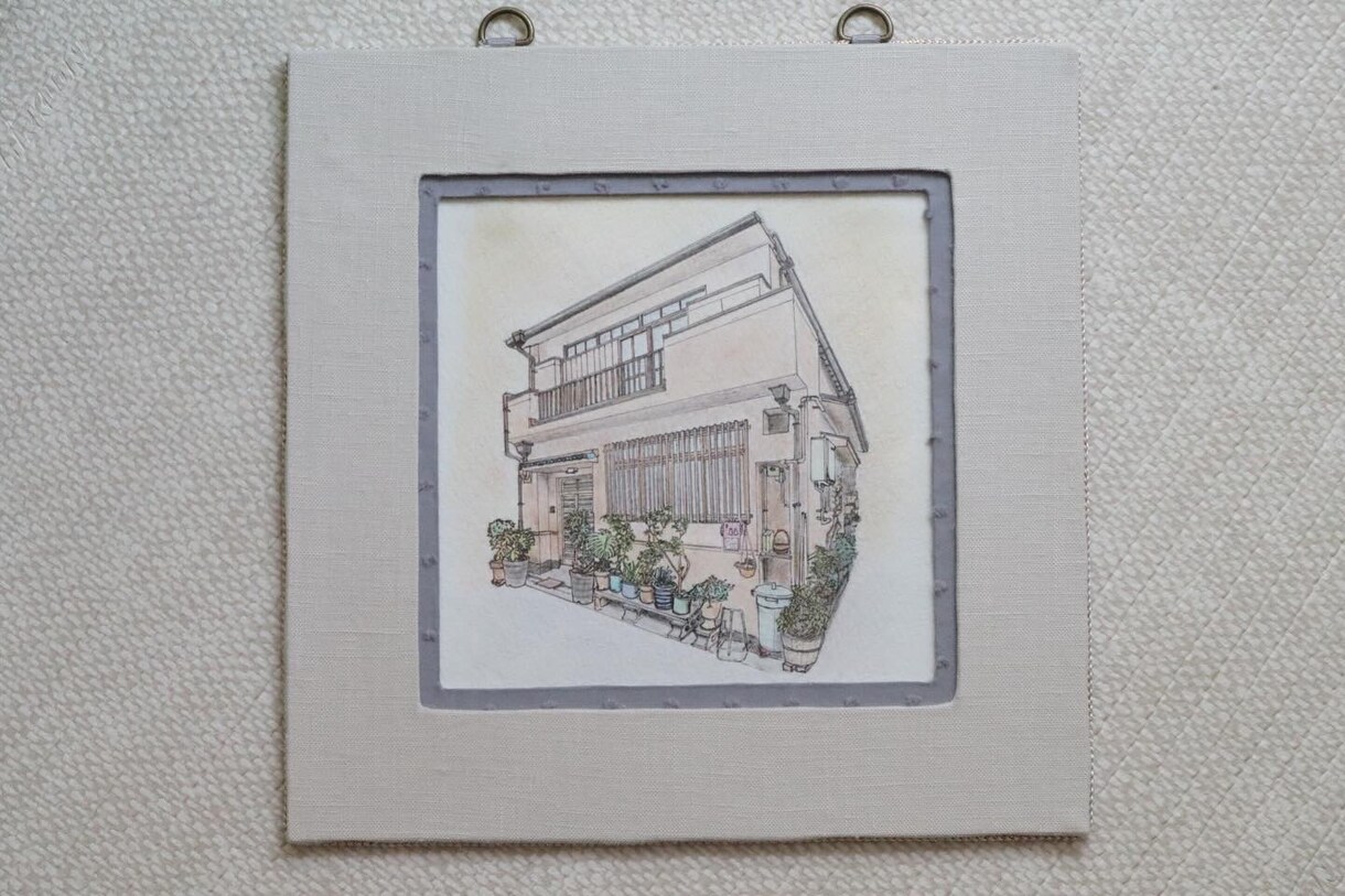 思い出の建物や景色を心を込めて描きます 残したい景色、温かみのある絵でインテリアにしませんか イメージ1