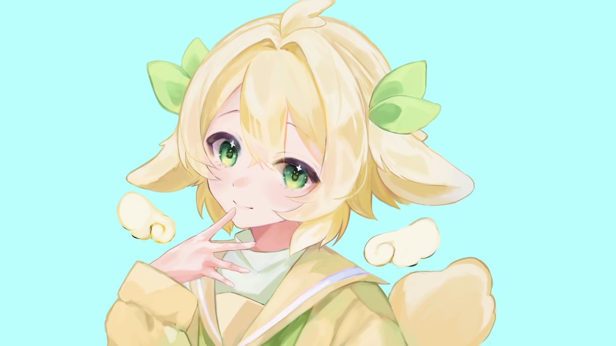 歌ってみた、記念イラスト等の1枚絵をお描きします あなた用の可愛いイラストお描きします! イメージ1
