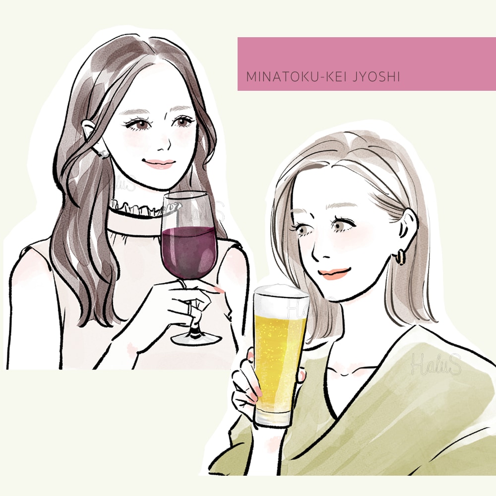 大人女性向けな女性イラスト制作します 上品で洗練された印象を作り上げます イメージ3