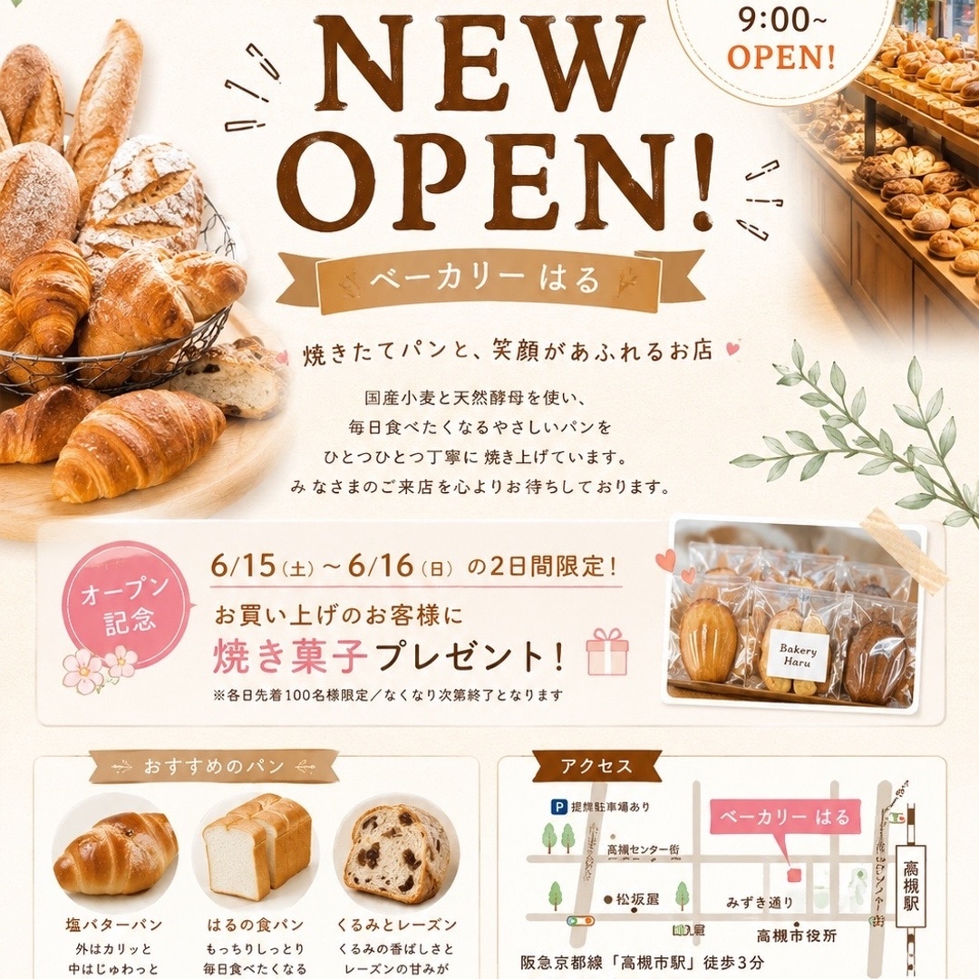 お店の魅力が伝わるチラシを作ります 丁寧なヒアリングで想いを形にします イメージ1
