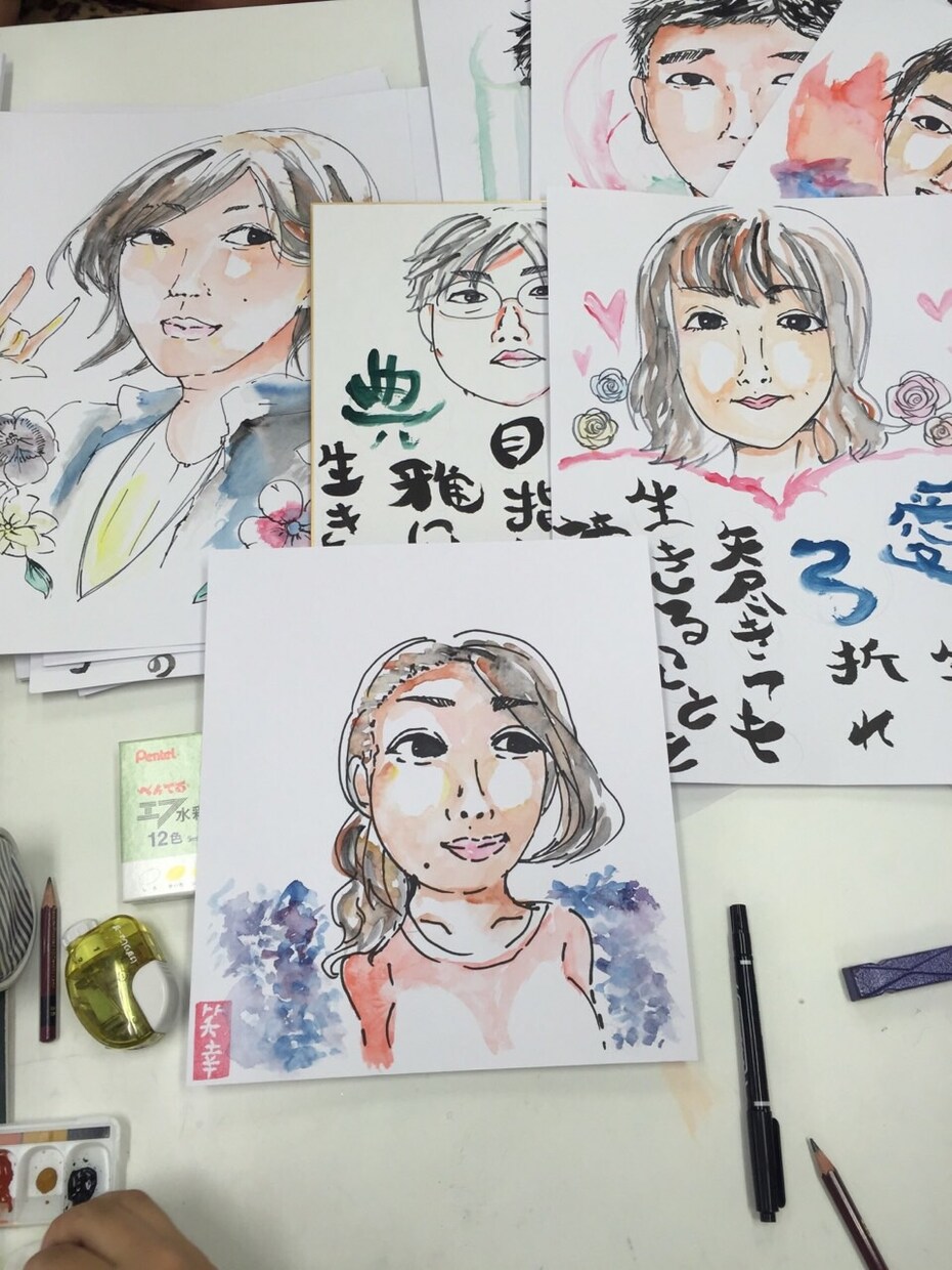 写真を元にデフォルメ似顔絵描かせてください！ イメージ2