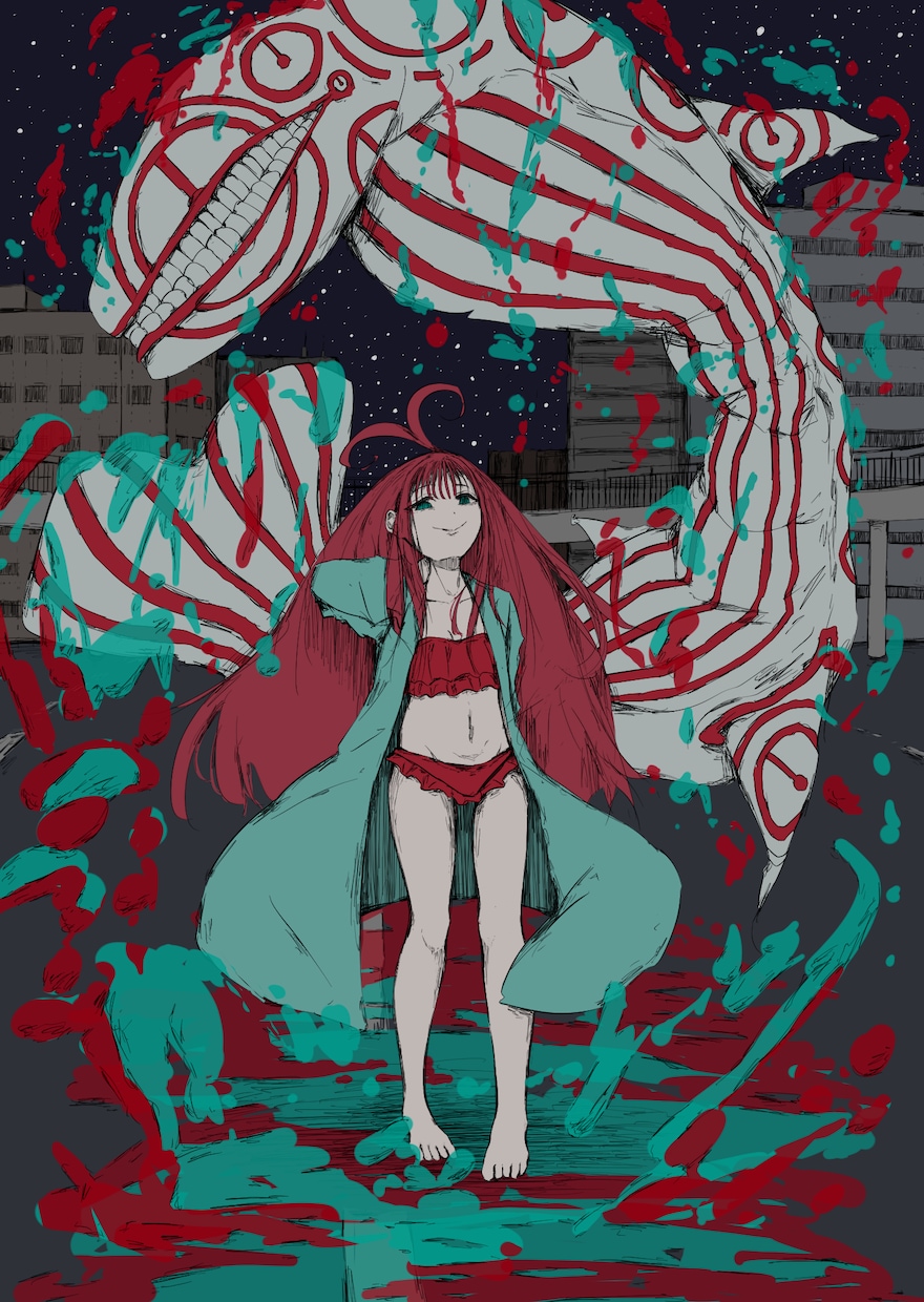 幅広い用途で他に無いイラストを描きます 商用OK！他には無い絵柄、世界観で女の子やモンスター描きます イメージ2