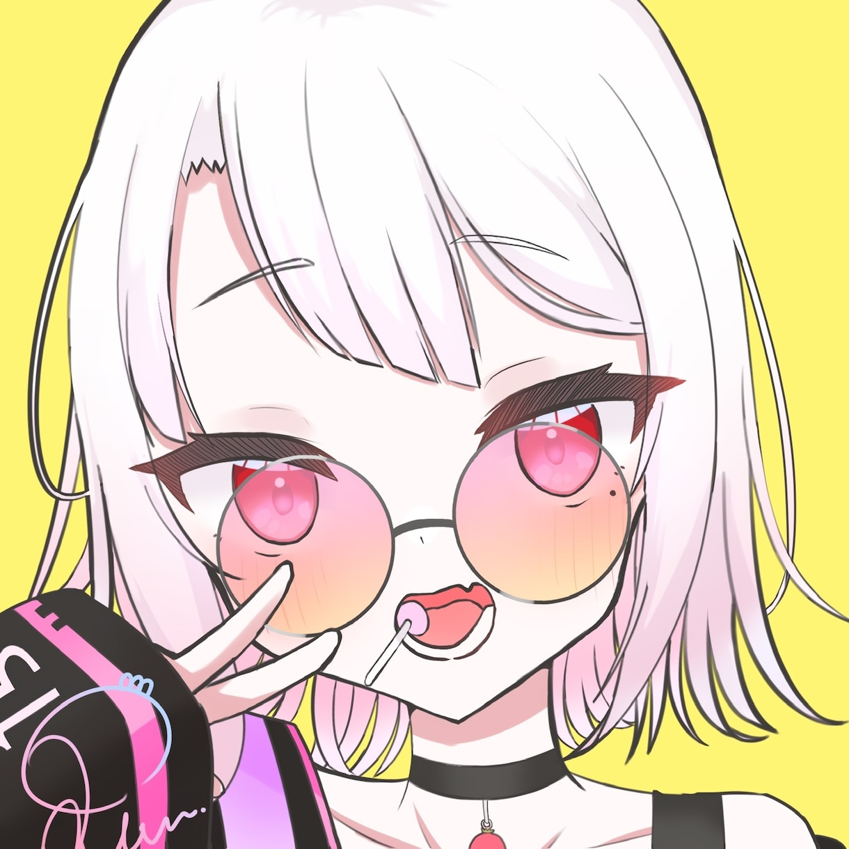 SNSなどで使用できるアイコンを描きます 可愛くてお洒落なアイコンを描いちゃいます！ イメージ1