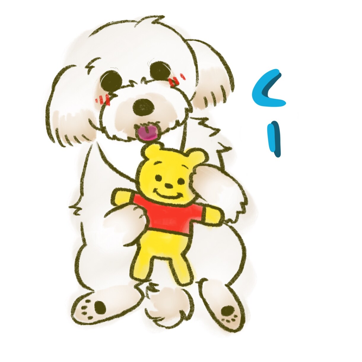 動物達のイラスト、似顔絵等のアイコン描きます あなたのおうちのペット達をゆるっとした雰囲気のイラストで！ イメージ4