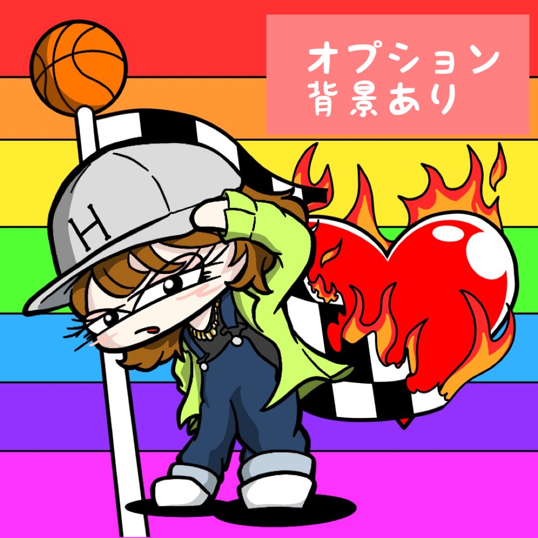 カートゥーン、ちびキャラ、ポップなイラスト描きます つい2度見しちゃうかっこかわいいイラストお描きします！ イメージ6