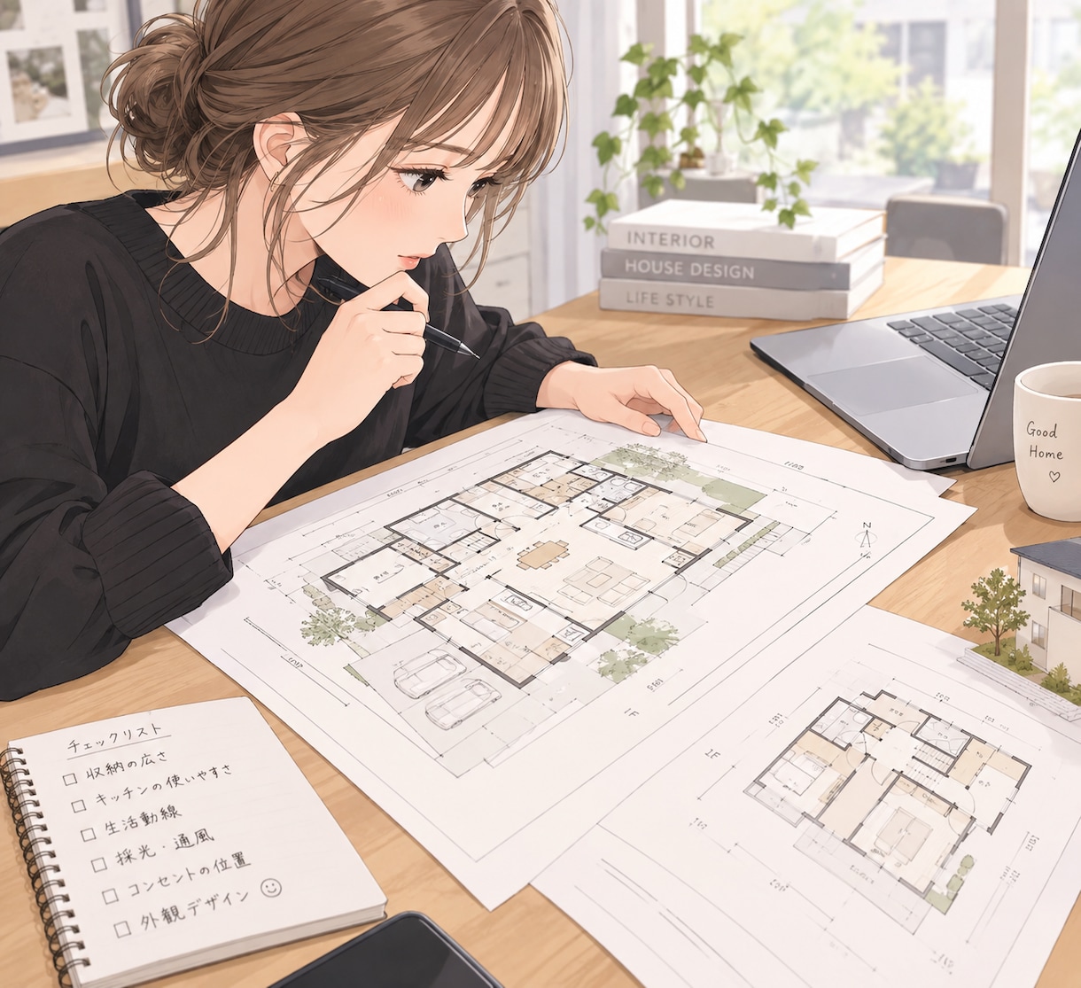 元一条工務店の建築士が間取り図面を添削します 一条ルールの限界を攻める！プロの図面赤入れ＆電気図面チェック イメージ1