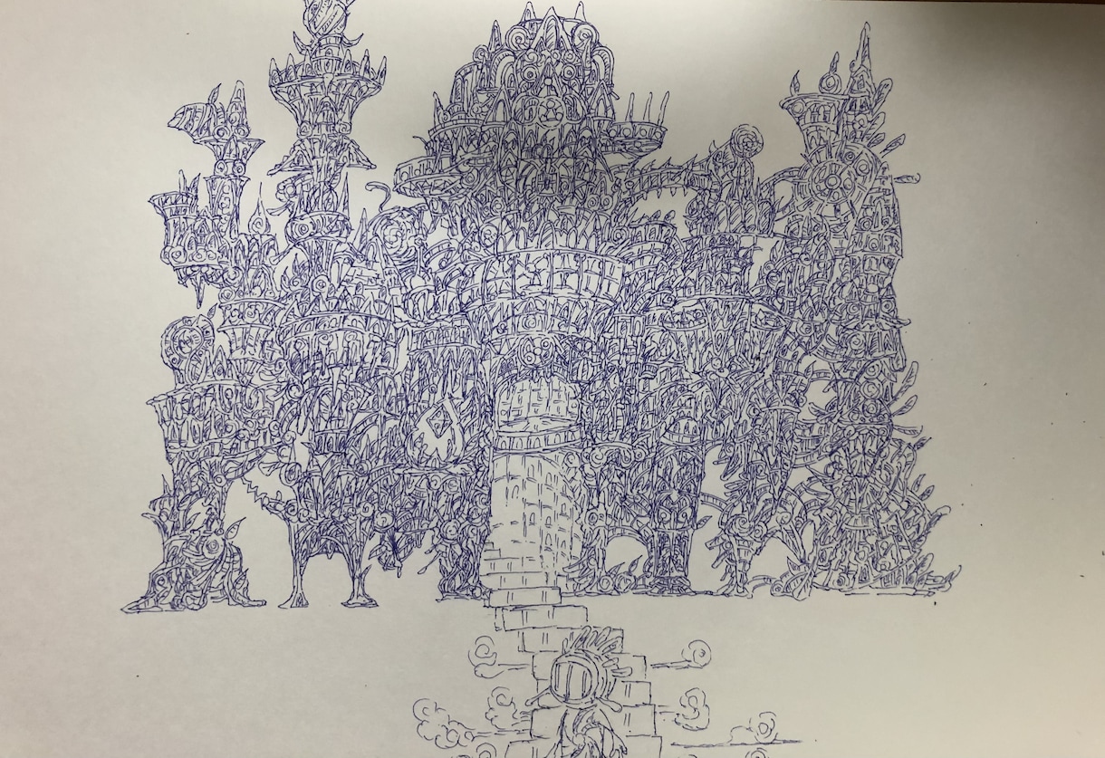 作風を気に入っていただいた方に、絵を描きます 独特な作風です。好みがマッチする方のみご購入下さい。 イメージ5
