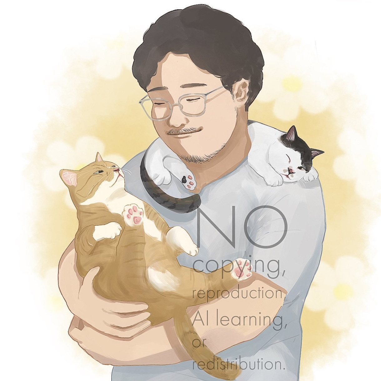 ペットとの思い出のひと時を描きます 大切な家族と過ごす時間を描きます！ イメージ2