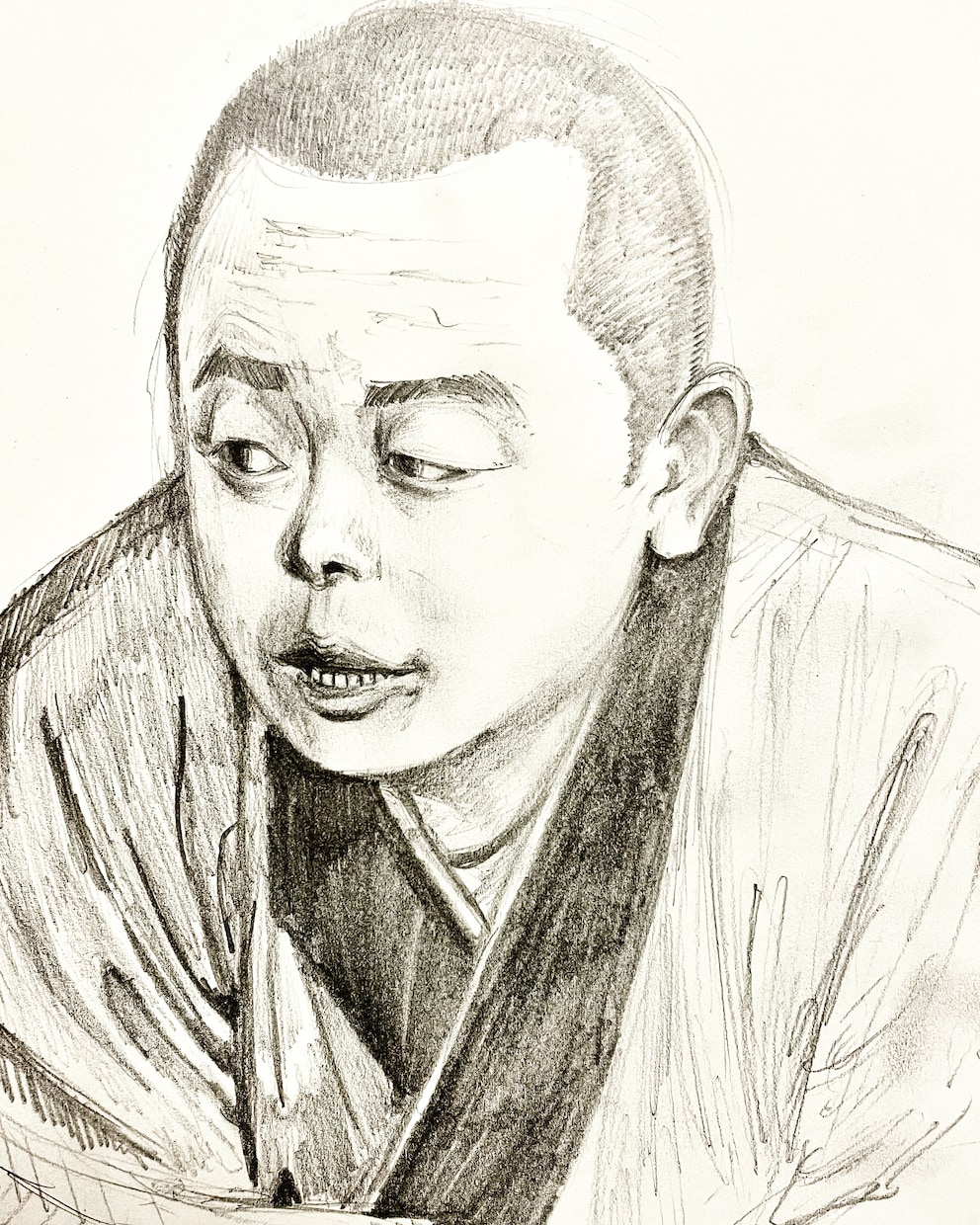 アナログ画であなた好みの作品を仕上げます 白黒作品に興味ある方、似顔絵など イメージ1