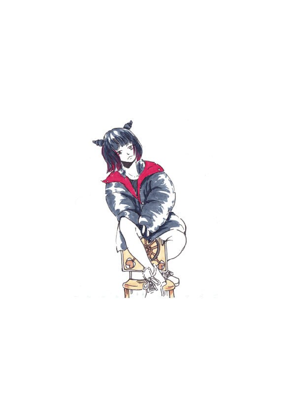 独特な手描きイラストお描きします 絵柄が変わったイラストをお描きします。 イメージ5