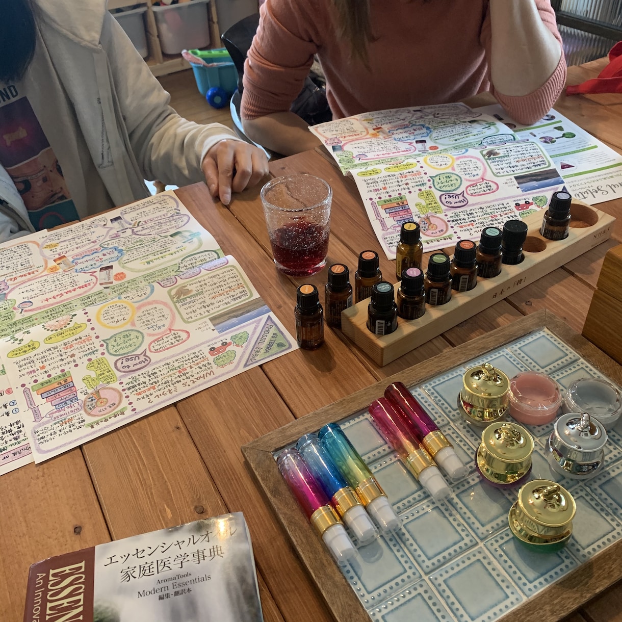 アロマで美容・ホルモン・日用品・コスメ作りします アロマでにっこり☺︎ハッピー作りお家の中のもの作れます イメージ1