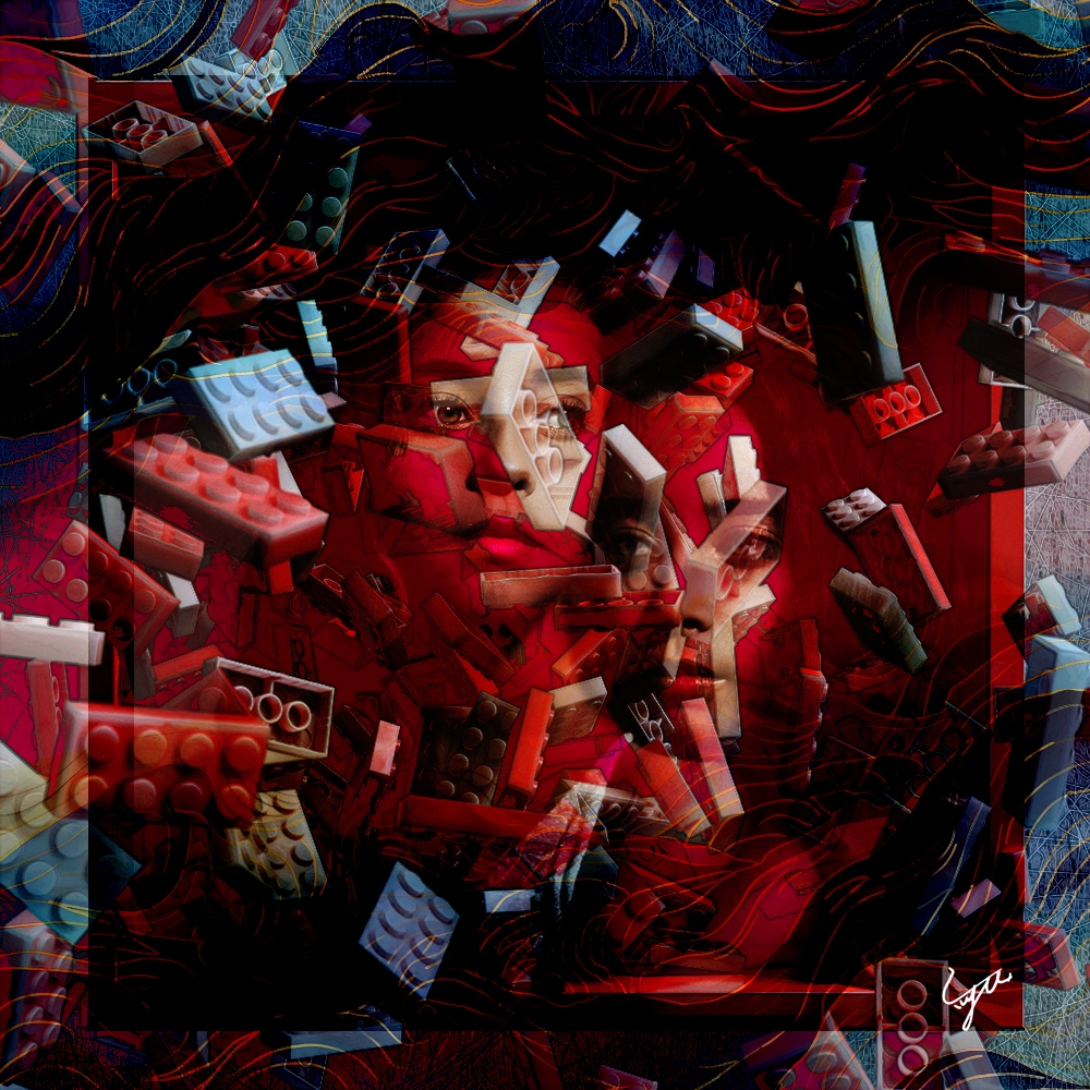 V系、HipHop系の楽曲アートワークを制作します CDジャケット・配信楽曲にDarkでカッコいい楽曲との相性◎ イメージ2