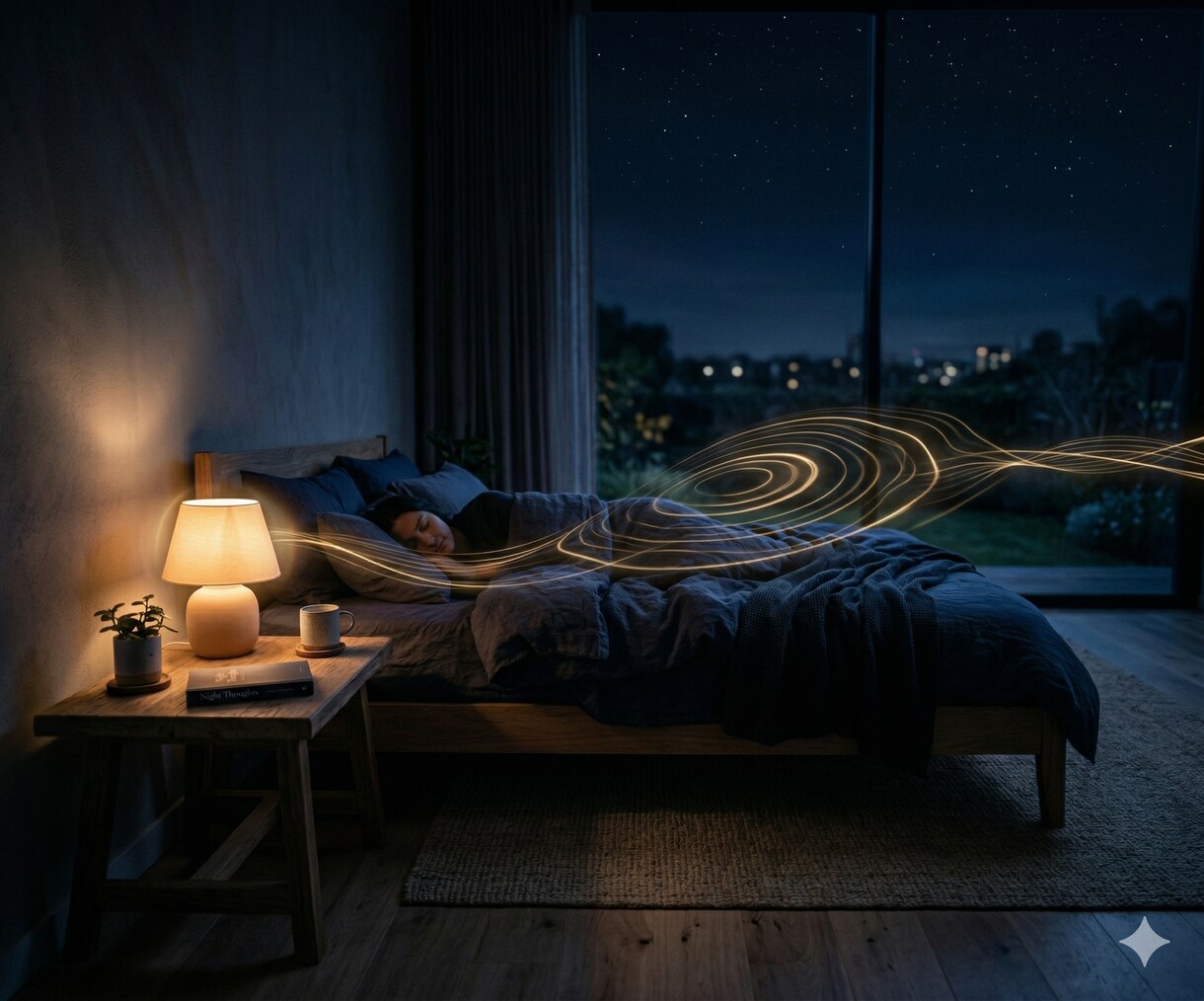 副交感神経に届く声で、眠れない夜のお供をします 脳の興奮をオフにする「睡眠スイッチ」で穏やかな時間を イメージ10