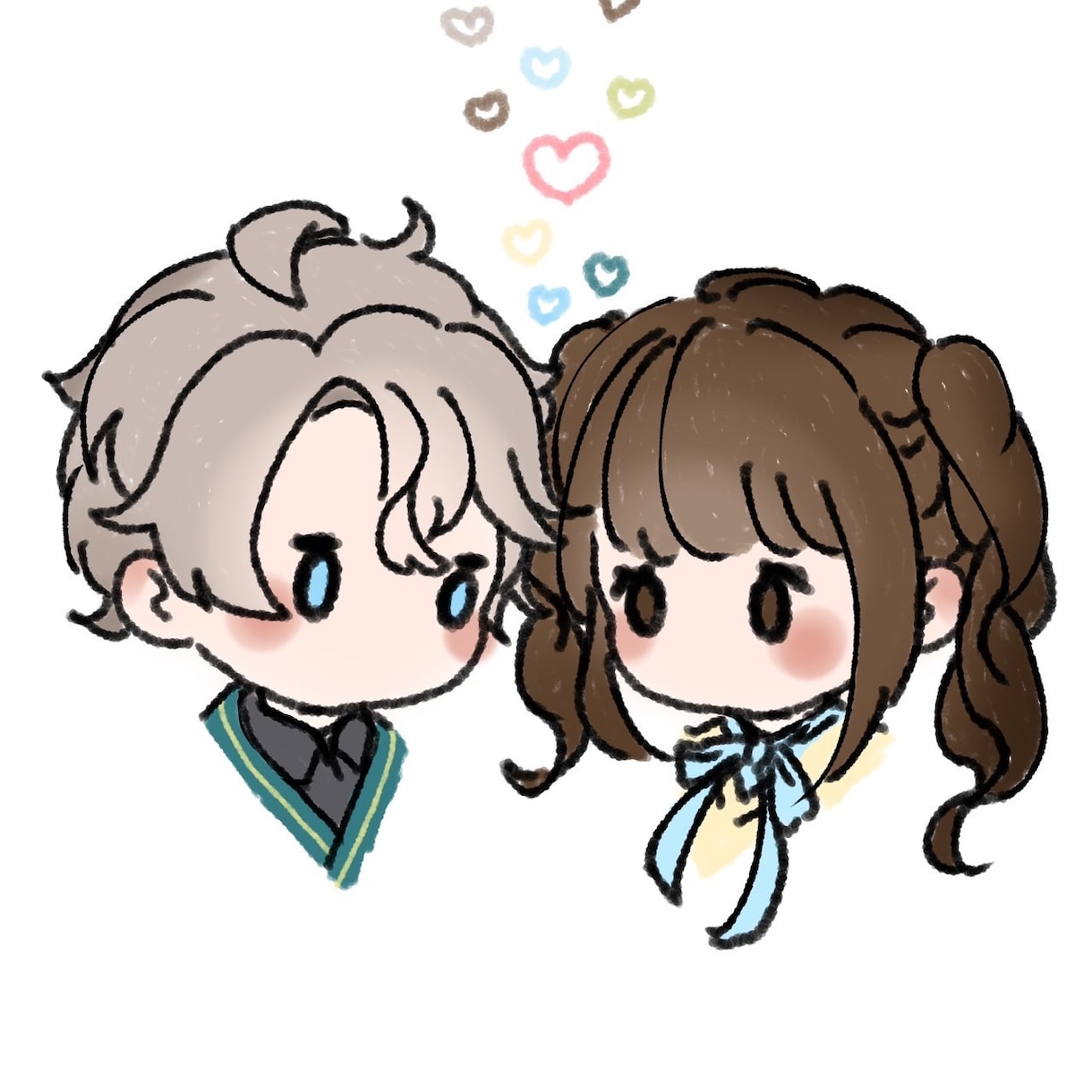 推しカラーで量産型な女の子描きます あなたの推し活応援したい！推しカラーのイラスト描きます！ イメージ4