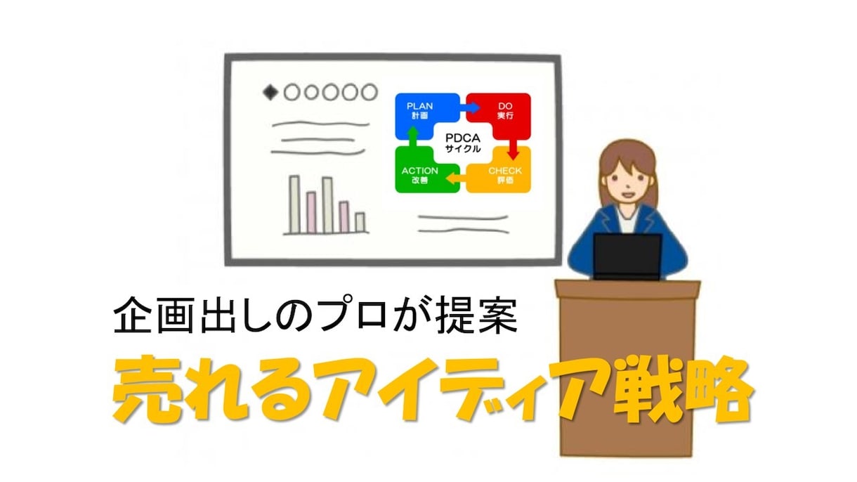 企画出しのプロが提案。売れる戦略、戦術を考えます 売れるネタにするにはどうしたらいいの？現役プロがサポート イメージ1