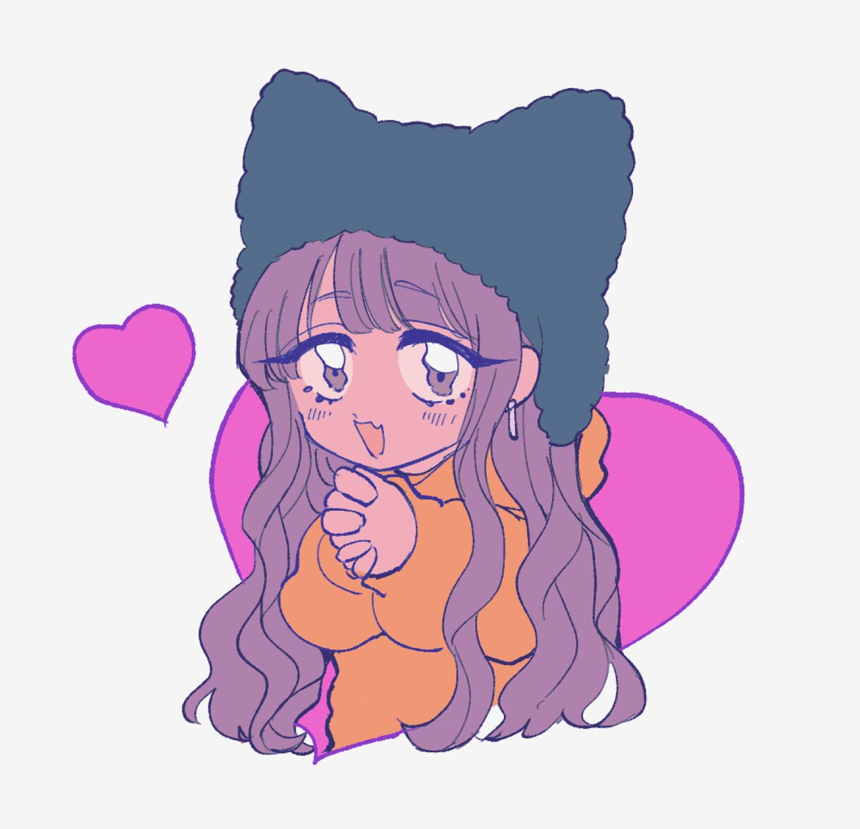 キラかわSNSアイコン(人物1人)描きます アイドル・VTuberなどにもどうぞご利用ください♩ イメージ9