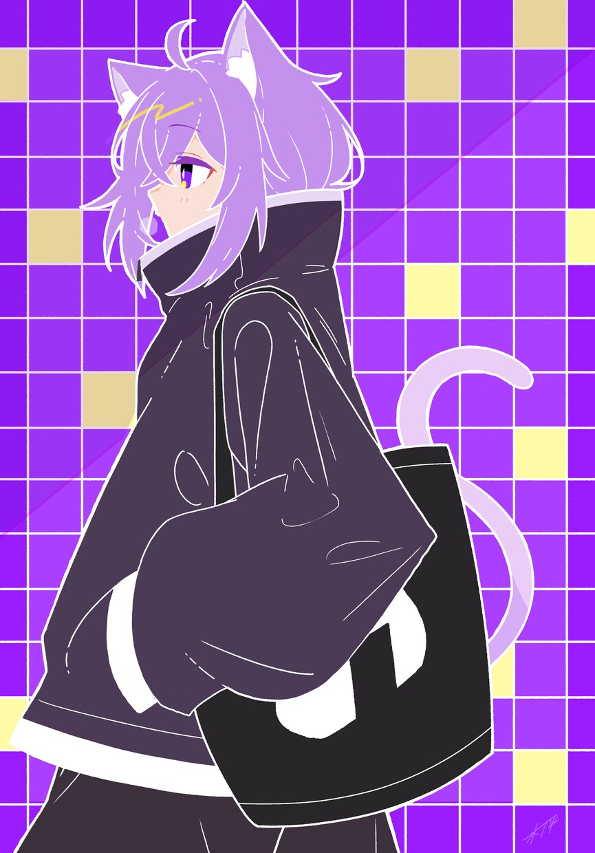 シンプルでかわいい人物のイラスト描きます アイコンやグッズなどに使えるポップな雰囲気のイラストです イメージ4