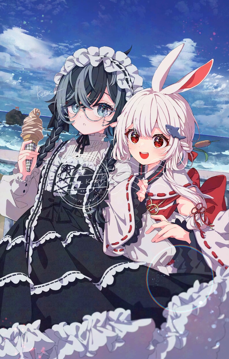 あなたの活動の特別な瞬間を彩ります 輝くようなアニメ塗りの1枚絵を提供します イメージ1