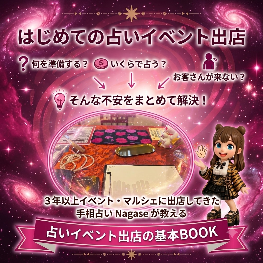 占いが好きで仕事にしてみたい人応援します 初めてのマルシェ出店で「何を準備すればいい？」をまとめました イメージ1