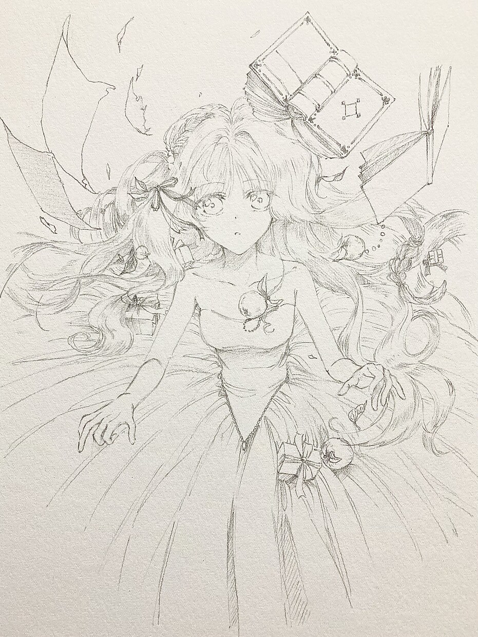A5サイズ/素朴な水彩イラスト描きます 額装・現物発送も。現役画家の作者が丁寧に制作します イメージ7